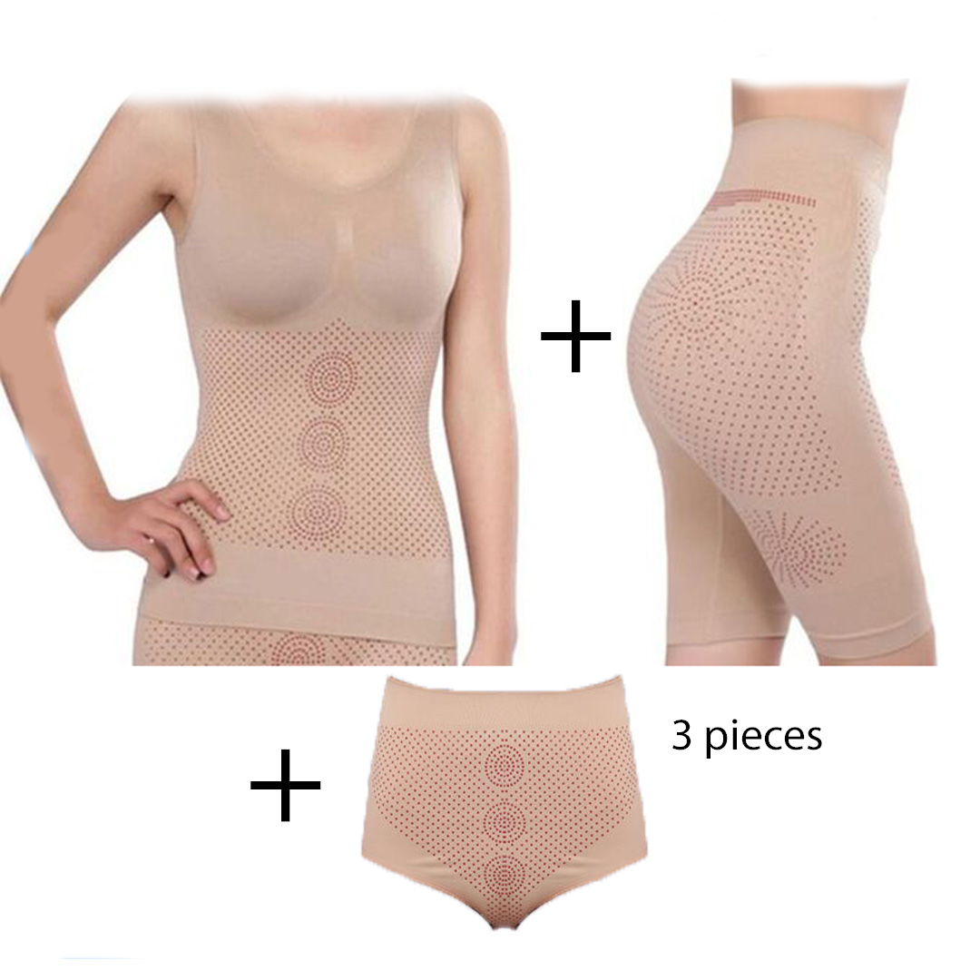 Gaine amincissante sans couture, infrarouge, pour femmes- 3 Pièces -SIBOTE